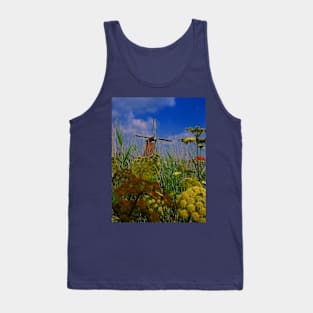 Windmill. Kinderdijk, Netherlands Tank Top